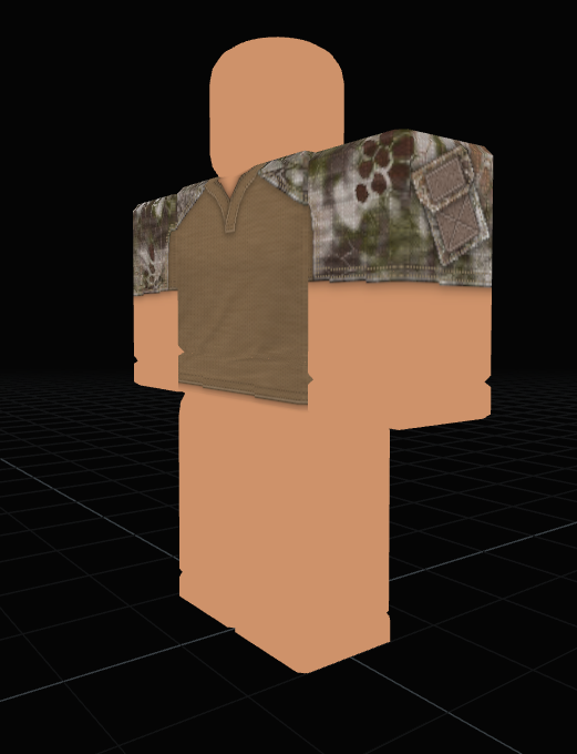 Kryptek camo rugby shirt with olive collar detailing